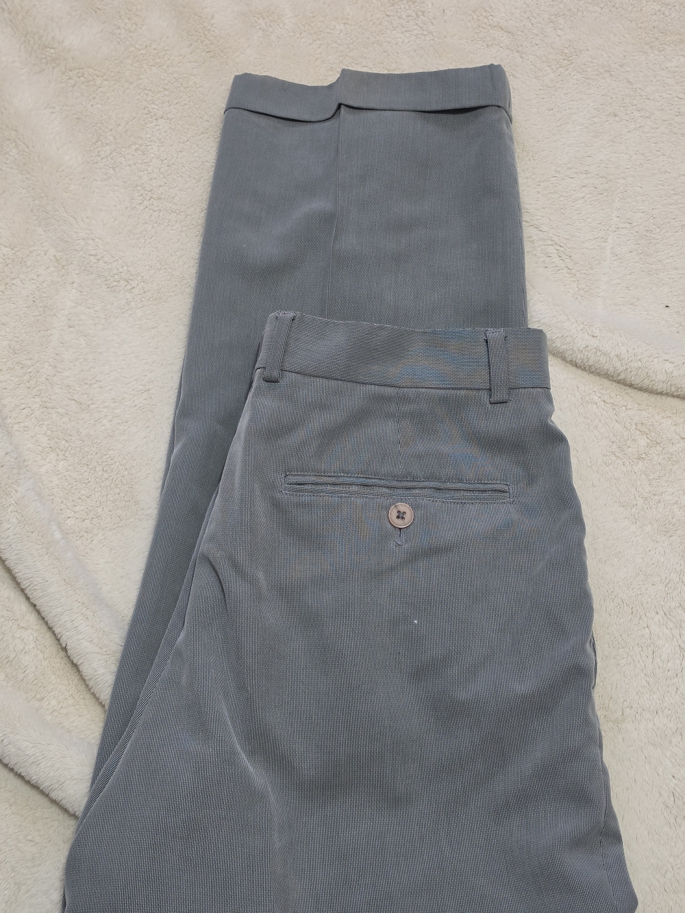 Claiborne Men's Gray Chinos - Tailored Straight